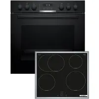 Bosch Cuisinière HND615LS62 Volume utile 71 l Dimensions LxHxP 59,4 cm x 59,5 cm x 54,8 cm