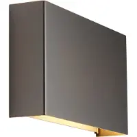 QAZQA Applique murale moderne couleur bronze 2 lumières - Otan