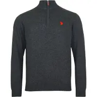 U.S. POLO ASSN. Pull-over anthracite / rouge