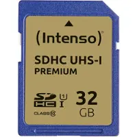 Intenso Premium - Carte mémoire flash - 32 Go - UHS Class 1 / Class10 - SDHC UHS-I