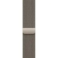 Apple Milanese Loop (40 mm, Acier inoxydable), Sangles de montre, Beige