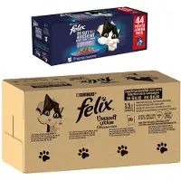Purina Felix Fantastic Duo Mix Countryside 120x85g Wet Cat Food Vert