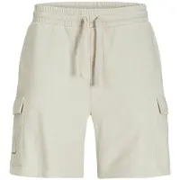 Jack & Jones Bermuda Coton Kane Moonbeam Avec Poches Homme Jack & Jones