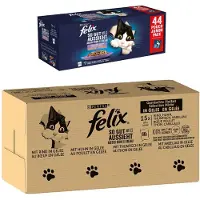 Purina Felix Mix 120x85g Nourriture Humide Pour Chats