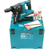 Makita DHR 281 ZJ Perforateur-burineur sans fil Brushless 28 mm 2x 18 V pour SDS-PLUS + Mandrin + Coffret Makpac - sans batterie, sans chargeur