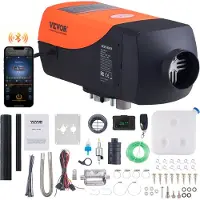 Vevor Chauffage Diesel - - 12v 2kw 0,12-0,26l-H Réchauffeur D'air Bluetooth App Lcd Auto Intérieur