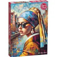 Cherry Pazzi - Puzzle Girl with a Pearl - 1000 dielov