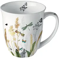 Ambiente Tasse En Porcelaine Fine - Libellules