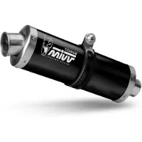 MIVV Oval Yamaha Ténéré 700 2019-24 Y.064.l4b Homologated Slip On Muffler Argenté Homologated