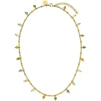 Purelei Chaîne 'Boho' jaune / or / vert / transparent