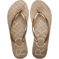 Roxy Sandales Viva Sparkle dorées : taille 38