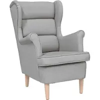 vidaXL Fauteuil gris nuage 74x84x100 cm tissu