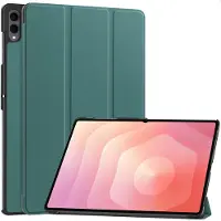 IMoshion Coque tablette Trifold pour Samsung Galaxy Tab S11 / S12 Ultra - Vert foncé