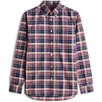Tommy Hilfiger Mw0mw41678 Oxford Long Sleeve Shirt Bleu S Homme