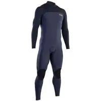 iON Seek Amp 4/3 Mm Long Sleeve Chest Zip Neoprene Suit Gris 2XL Homme