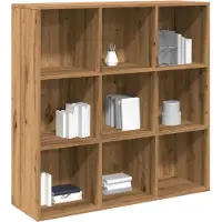 vidaXL Armoire à livres chêne artisanal 98x29x97,5 cm