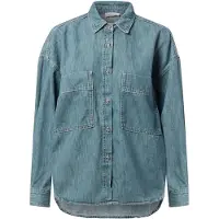 American vintage Chemisier 'Ydopark' bleu denim