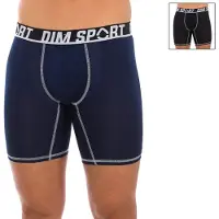 Dim Boxers SPORT BOXER LONG MICROFIBRE PACK X2 hommes - Multicolore - T4