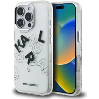 Karl Lagerfeld Iphone 16 Pro Phone Case Clair