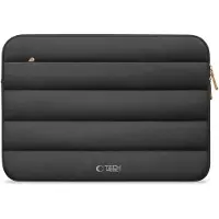 Tech-Protect Tech-Protett Fluffy Laptoptasche 15-16 – Schwarz (16"), Sac pour notebook, Noir