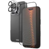 SBS TEKITD3OIP1661P (Apple iPhone 16 Pro), Coque pour téléphone portable, Noir, Transparent