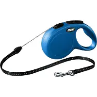 Flexi Laisse New Classic Cordon S 8m Bleu