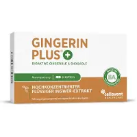 Cellavent Healthcare Gingerin Plus gélules d'extrait liquide de gingembre hautement concentré, 60 gélules