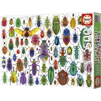 Educa Puzzle - - Scarabées - 500 pièces