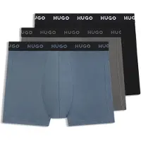 HUGO 50532613 Red Boxers 3 Units Multicolore XS Homme