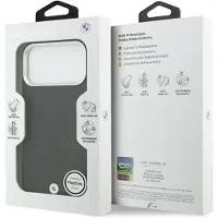 BMW Sign Full Wrapped Metal Magsafe Iphone 17 Pro Max Phone Case Noir