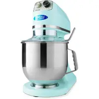 Maxima - Mélangeur planétaire Gastro - 7 l - Jusqu'à 2 kg de pâte - Bleu