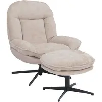 MCW Fauteuil relax avec repose-pieds -P32