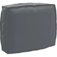 vidaXL Set de coussins de palette 2 pcs Anthracite Tissu Oxford