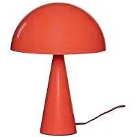 Hubsch Lampe de table Mush mini rouge vif