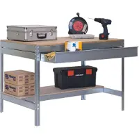 Simon Rack Etabli Simonwork Bt0 Box 900 Galva/bois Galva/bois 842x910x610 -