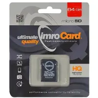IMRO 10/64G UHS-I ADP carte mémoire 64 GB MicroSDHC Class 10