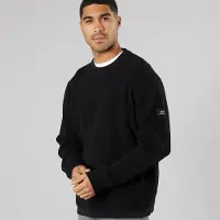 Solid Pull en tricot Homme True Black