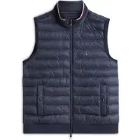 Tommy Hilfiger Mix Media Ess Rwb Vest Bleu,Noir XL Homme