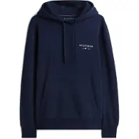 Tommy Hilfiger Sweat-shirt 'BRAND LOVE' bleu foncé / blanc