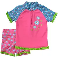 Playshoes Uv-Schutz Bade-Set Blumen (460272_900) Original 110/116