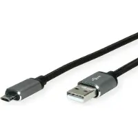 Roline Câble USB 2.0 , A - Micro B (réversible), ST/ST, 3 m