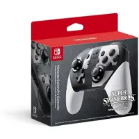 Nintendo Super Smash Bros Special Edition Jp Switch Controller Argenté