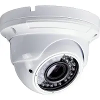 M-E Modern-Electronics Caméra de surveillance 1920 x 108 (1920 x 1080 Pixels), Caméra réseau, Blanc