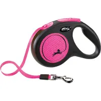 Flexi Enrouleur New Neon - Rose - M