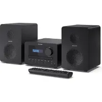 Sharp TOKYO FM Hi-Fi Micro System | XL-B514(BK) | AUX in | Bluetooth | CD player | FM radio