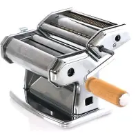 Imperia Pasta Machine 3508 Chromed Italy with Accessories Included