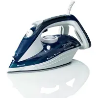 Gorenje Fer à repasser vapeur SIH2800TQC, 2800 W, 100 g/min, 350 ml, semelle céramique, bleu et blanc