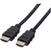 Roline HDMI High Speed Cable with Ethernet - Câble HDMI avec Ethernet - HDMI mâle pour HDMI mâle - 10 m - blindé - noir