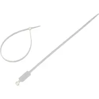 Value Bande de fixation, 30cm, 4,8mm avec inscription, 100 pièces