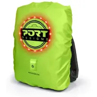 Port Designs Port 180113 Port Universeller Regenschutz für Rucksäcke mit LED bis 25L